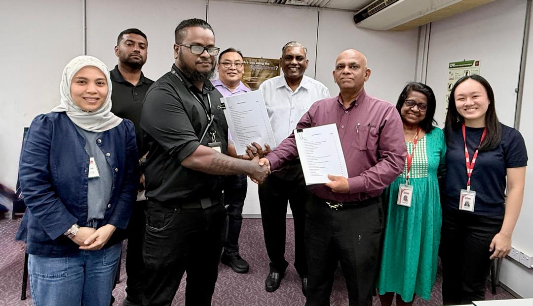 NUJ-Sun Media CA Signing Ceremony